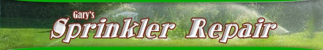 Gary's lawn sprinkler repair, installation, parts, service in southeast Michigan